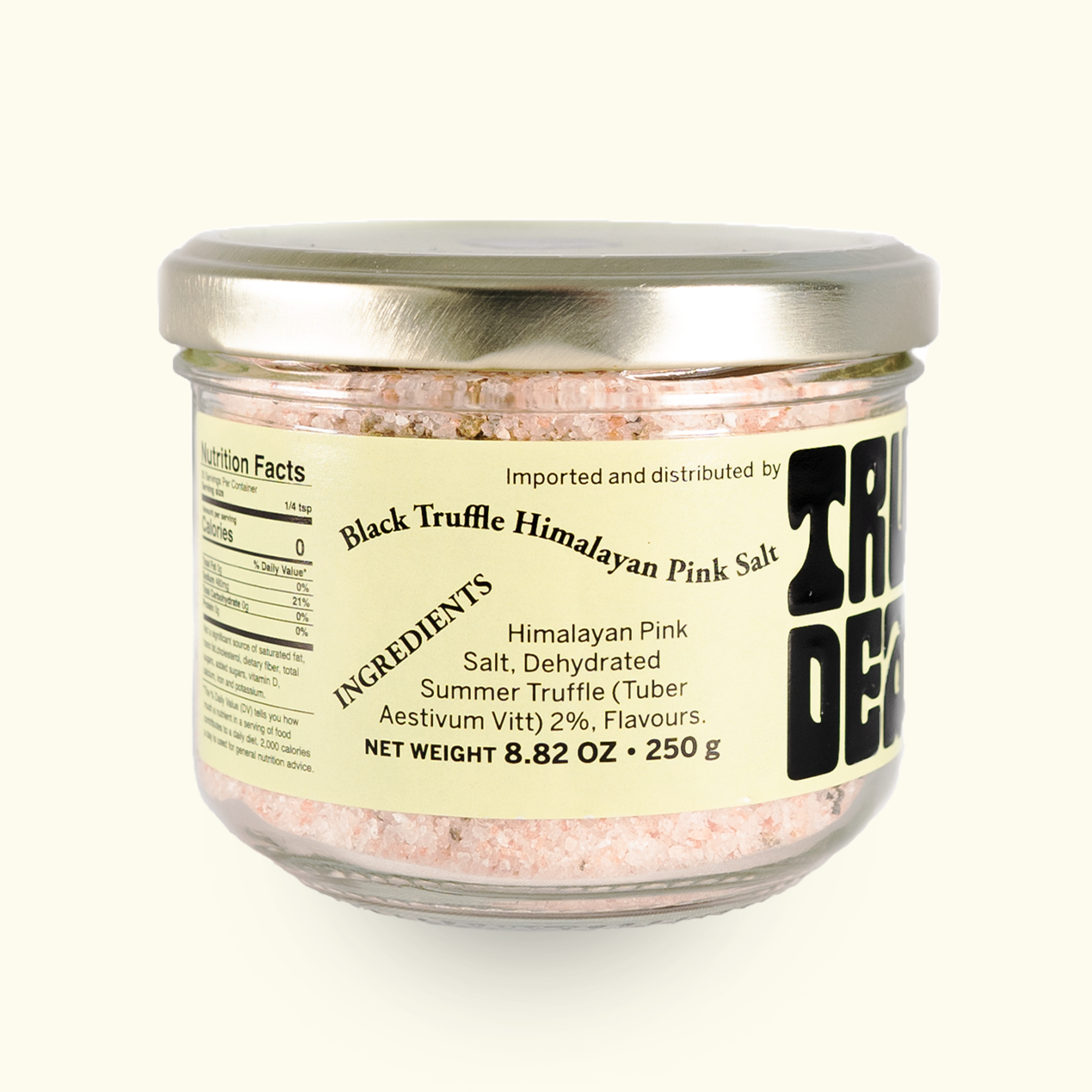 Black Truffle Himalayan Pink Salt